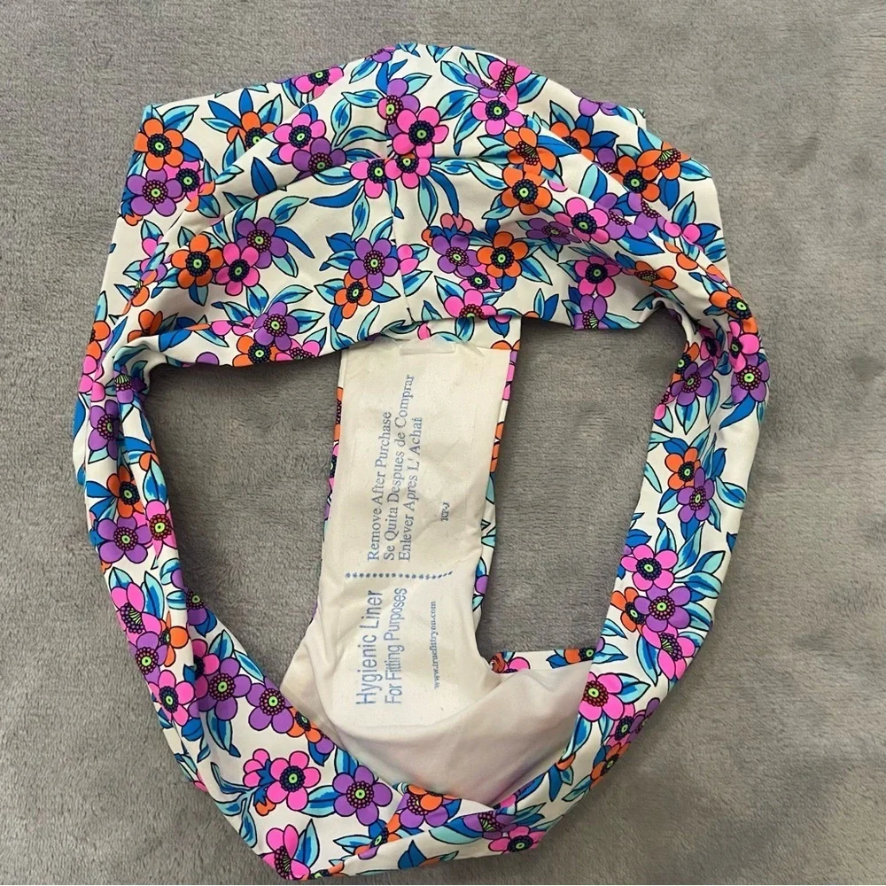 New! Frankie’s Bikinis Nick Bikini bottoms flower farm 24136